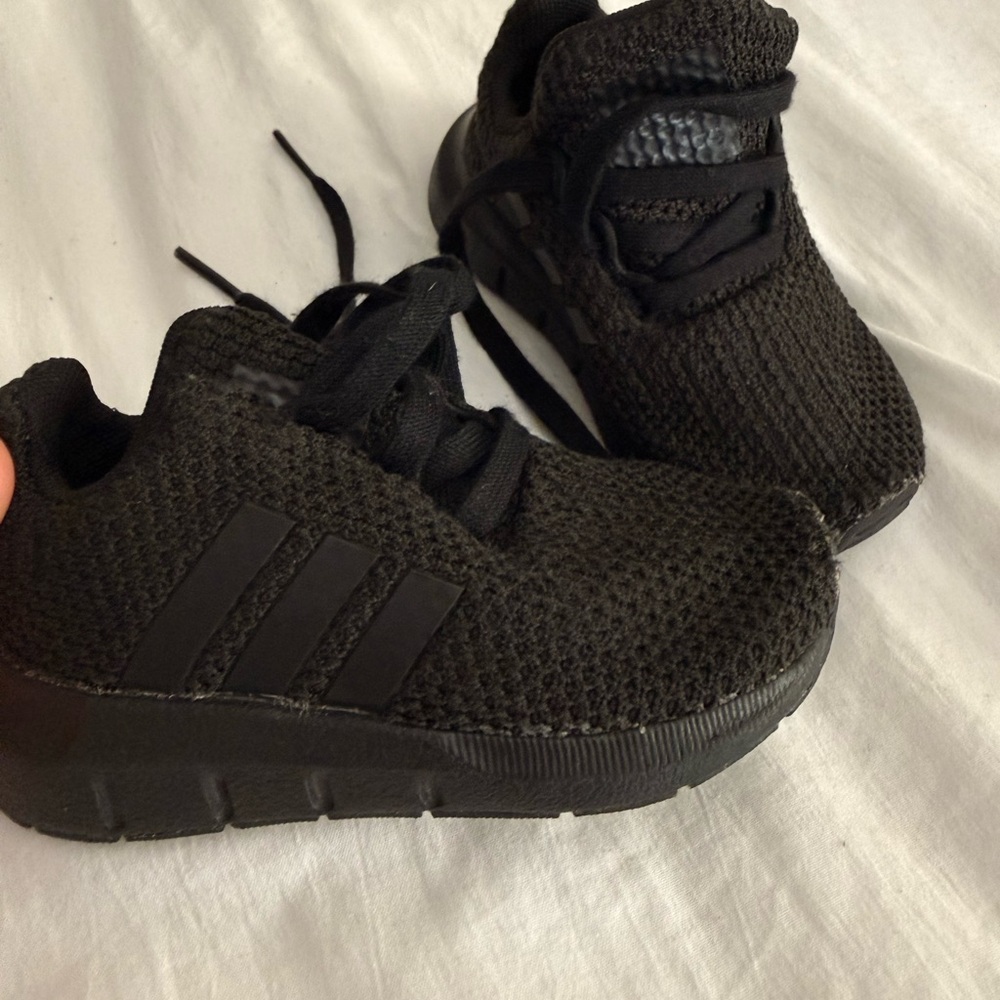 adidas Kids Black Sneakers